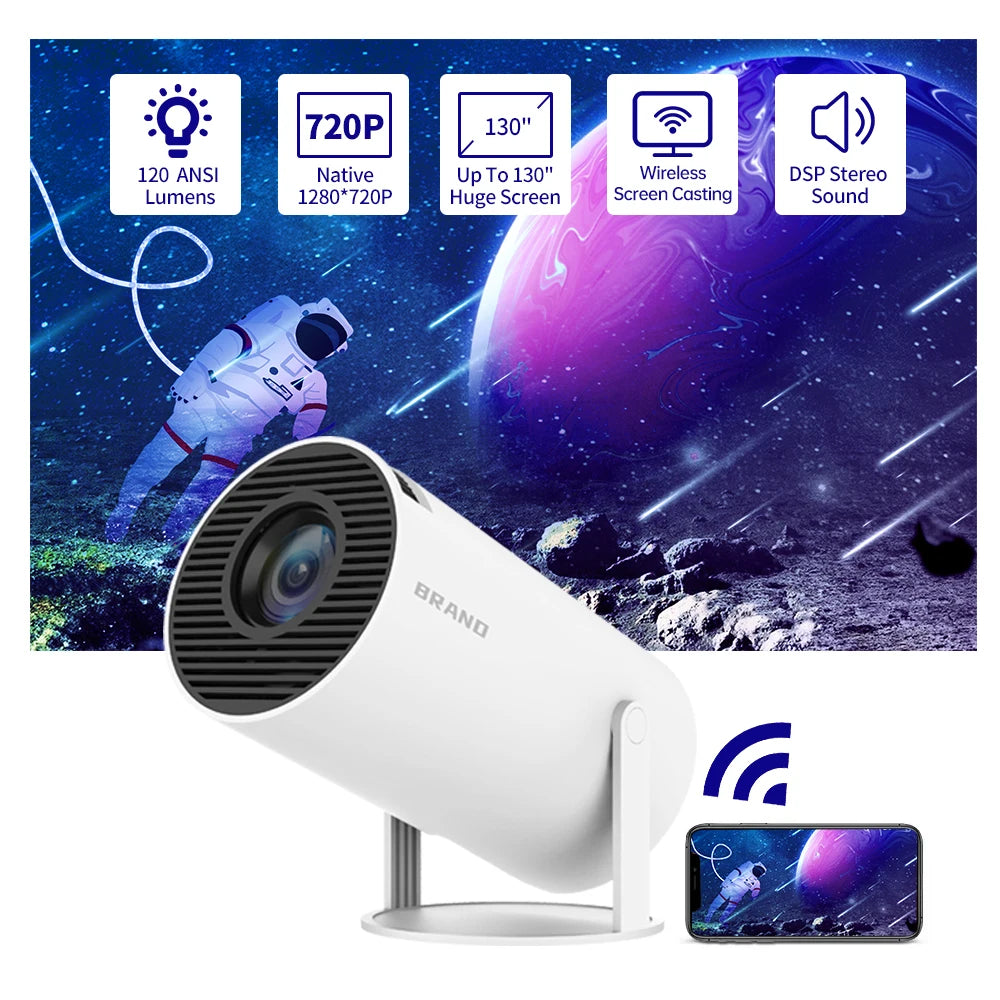 The Salange HY300 Smart Projector