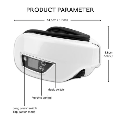 Heated Bluetooth Eye Massager